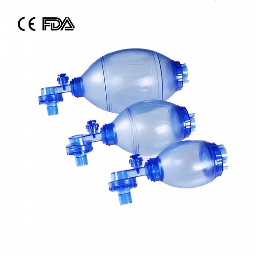 [Hot Item] Full Sizes Adult Pediatric Manual Resuscitator Portable Self-Inflating Breathing Device Ambu Bag