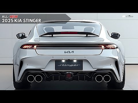 New 2025 KIA Stinger Unveiled - Power, Luxury and Performance Redefined