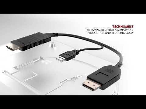 Henkel Low Pressure Molding Material for Electronics | Cable and Connectors | TECHNOMELT