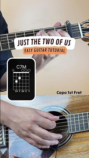 Just the Two of Us - Easy Guitar Tutorial. #shorts #guitartutorial #guitarlesson