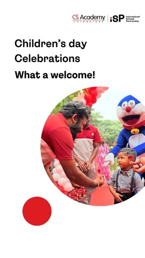 The welcome our students received at CS Academy this morning was nothing short of extraordinary! The day began with vibrant energy, cheerful smiles, and a touch of childlike joy that brought out the inner kid in everyone. Our dedicated Sports Faculty went the extra mile to create a warm, festive and memorable entry experience, making every student feel truly celebrated the moment they stepped onto campus. A beautiful start to a beautiful day! #CSAcademy #SchoolLife #HappyChildrensDay #JoyfulBegi