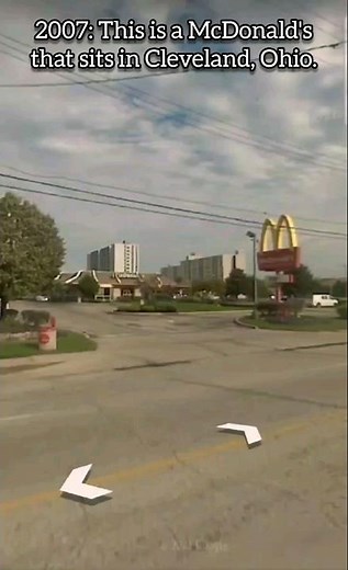 Evolution of an Abandoned McDonald's in Cleveland, Ohio #shorts