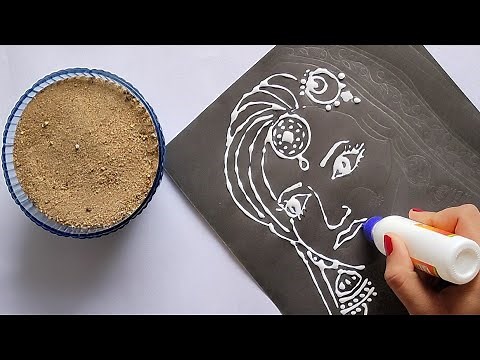 Viral SAND ART/Unique Sand Craft idea/very easy Sand Art ideas