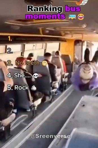 Ranking bus moments 🚌😂