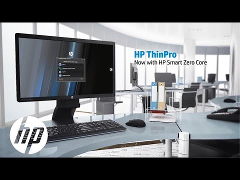 HP’s Linux based and Zero OS Cloud Computing Software Solutions | HP ThinPro and HP Smart Zero | HP