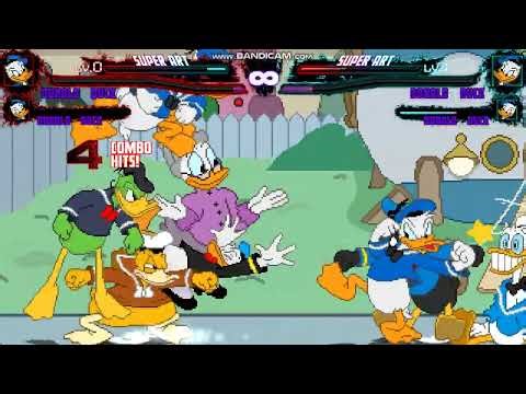 mugen 4x donald duck vs 4x donald duck