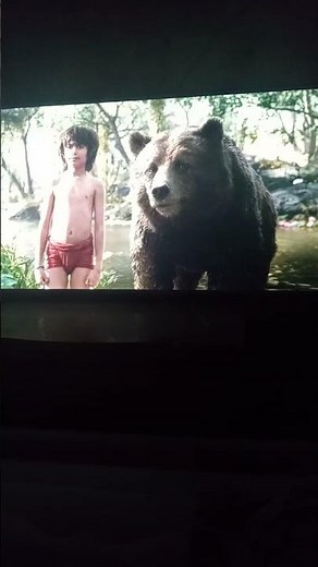 The Jungle Book 2016 Bagheera scene🐆