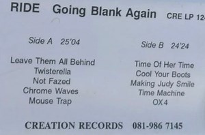 Ride - Going Blank Again