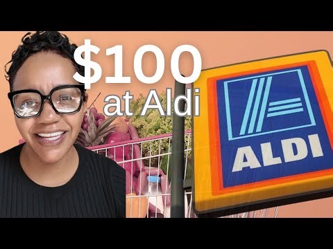 Aldi Grocery Haul on a Budget | Meal Plan + Money Saving Tips