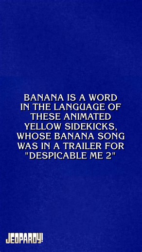 Ken being a secret Minions fan was not on our 2024 bingo card 🍌 #Jeopardy! | Jeopardy!