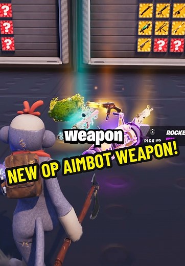 Discover the NEW OP Aimbot Weapon in Fortnite