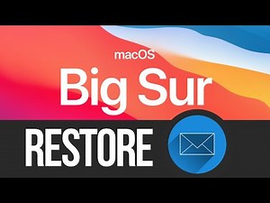 How to Restore Deleted Emails on macOS Big Sur