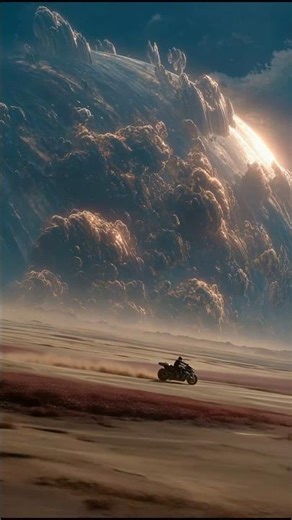 Racing Through Alien Nebulas. Where wind and light intertwine into silent streams. #livewallpaper