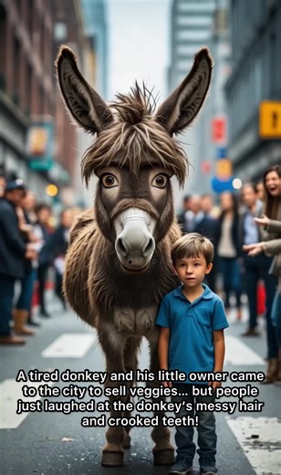 When a donkey gets a makeover and surprises everyone! 🐴✨ #trending #viralvideo #furryentertainers #AnimatedShorts #ComedyReels #AnimalComedy #Shorts #ViralAnimation #YouTubeShorts #Relatable #LifeLesson #youtubeshorts #success #sigma
