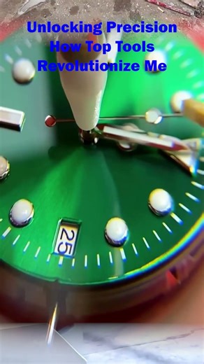 Unlocking Precision How Top Tools Revolutionize Men's Mechanical Watch Assembly