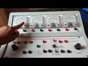 CLASS 12 PHYSICS EXPT.,NPN TRANSISTOR