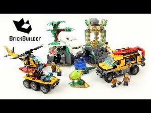LEGO CITY 60161 Jungle Exploration Site Speed Build for Collecrors - Collection Jungle (8/10)