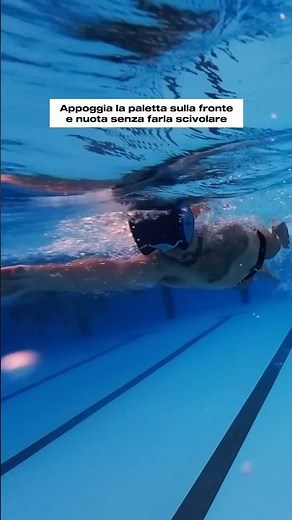 Esercizio di equilibrio nel nuoto🧑🏻‍🩰🏊🏻‍♂️🤝 #swimprove #nuoto