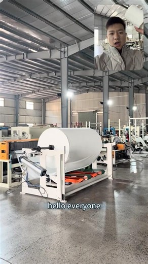 Roll paper full automatic production machine