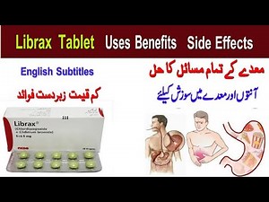 Uses and side effects of librax tablets full details video
