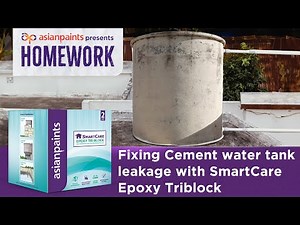 Cracks and Leakages with SmartCare Epoxy Tri Block | Homework by Asian Paints