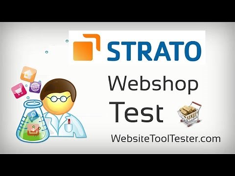 Strato Webshop Testbericht: Einrichtung und Bedienung im Schnellcheck