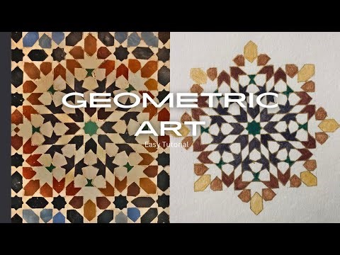How to Create Beautiful Islamic Geometric Patterns | Ben youssef Madrasa, Morocco