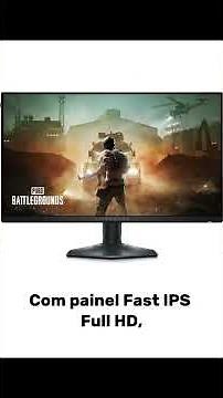 Alienware AW2523HF monitor gamer 360Hz, 0.5ms e freesync premium #periféricosgamer #review #gamer