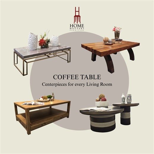 𝐂𝐞𝐧𝐭𝐞𝐫 𝐨𝐟 𝐒𝐭𝐲𝐥𝐞 𝐚𝐧𝐝 𝐂𝐨𝐦𝐟𝐨𝐫𝐭. The coffee table is the centerpiece that ties your living room together. From sleek modern lines to timeless classics, find the perfect match for your space. Message us today to discover custom coffee tables made just for you. 🔗 www.homematters.ph 📩 DM us for inquiries or showroom appointments. 📞 0917 621 7945 📍 2/F Two Maridien Tower, 26th St. Bonifacio Global City, Taguig | Home Matters Furniture