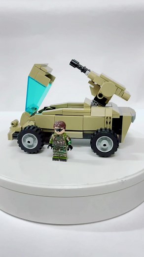 Military buggy #custom #military #brick #lego #buggy