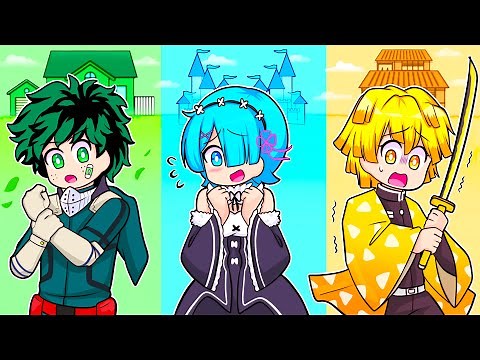 We Built A ANIME City In Roblox...