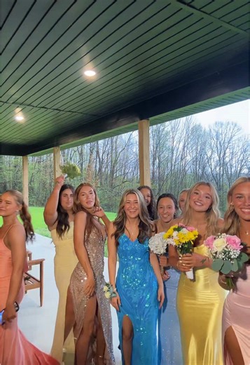 Senior Prom Night Celebrations with Friends