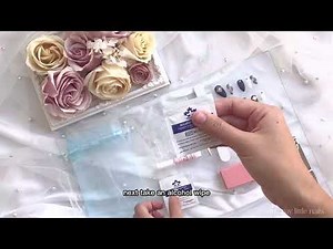 How to apply press-on nails: adhesive tabs and nail glue
