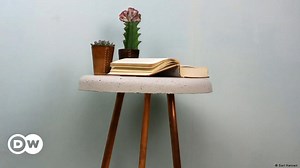 DIY: Betontisch mit Kupferrohren