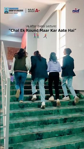 Post Lecture Fun Friendship, Laughter & Viral College Moments #cgcjhanjeri #campusvibes #studentlife