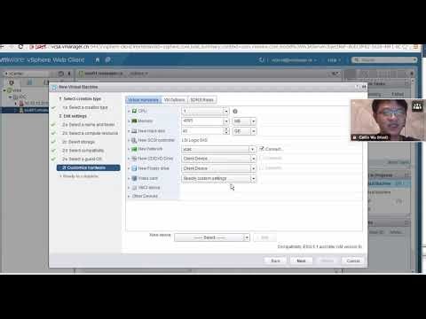 《vSphere 虚拟化基础概念讲解与环境构建》 1·15 课程8：Lab05 创建Virtual Machine详解