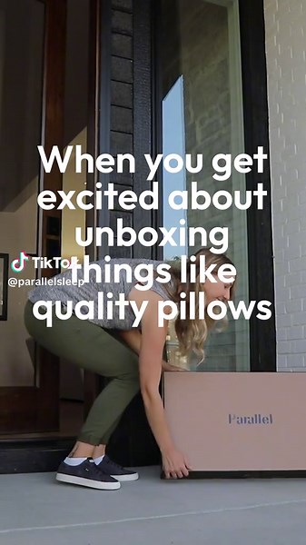 POV: You just leveled up your sleep game. 🎯 Parallel Adjustable Pillows bring adulting to a whole new level of comfy. 🙌 #sleepbetter #unboxwithme #adultingwin #customcomfort #parallelpillow