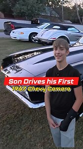 My Teen Drives His First Classic 1967 Camaro! #shortsreels #autoauction #testdrive #camaro #chevy | Auto Auction Rebuilds
