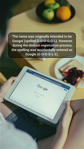 Is it Googol or Google 🤔 @Google #google #facts #shorts #shortsfeed #history