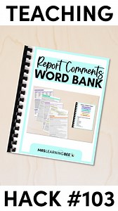 👇🏼More report writing tips below comment REPORTS for this free doc! Are you writing school reports this term and looking for some inspiration for your general comments? Look no further! This (FREE) document has got you covered! Over 18 pages of ideas are included for the following themes: ✨ Progress ✨Ability ✨Effort ✨Attitude ✨Focus ✨Growth Mindset ✨Work Presentation ✨Communication ✨Resourcefulness ✨Behaviour ✨Manners ✨Social Skills ✨Collaborative Skills You can pick and choose how you use the