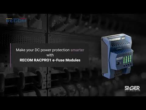 RECOM RACPRO1 E Fuse Modules
