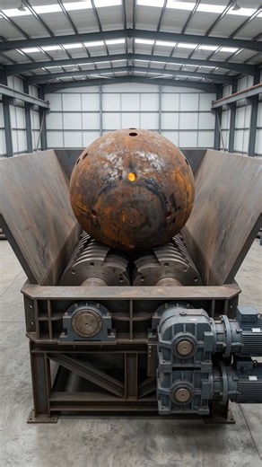 Molten Core Metal Ball 🔥 What Happens When Fire Burns Inside Steel?