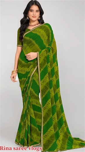 Laxmipati Green Saree New Collection 2026 💚| Sawan Special Saree Shopping Vlog #sareestyle #ytshorts