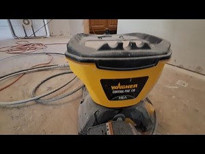 Wagner Paint Sprayer Control PRO 130... How well does it work. Review