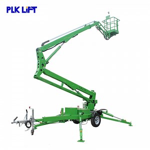 [Hot Item] 15m Aerial Manlifter Work Platform Trailer Boom Lift