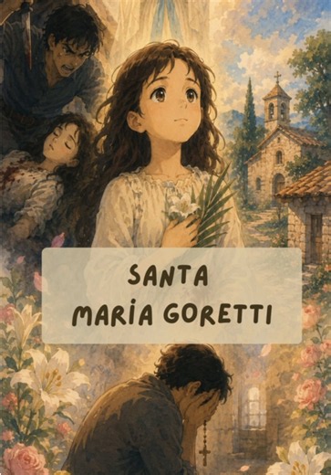 🌹¡Hola católicos! ✝️🕊️ El 6 de julio celebramos a Santa María Goretti, joven mártir que dio testimonio de una fe profunda, pureza de corazón y un perdón extraordinario 🙏❤️. Su vida nos recuerda que el amor de Dios es más fuerte que el odio y que el perdón tiene el poder de transformar los corazones ✨🌿. #MuyCatólico #SantaMaríaGoretti #6DeJulio #FeCatólica #Santos