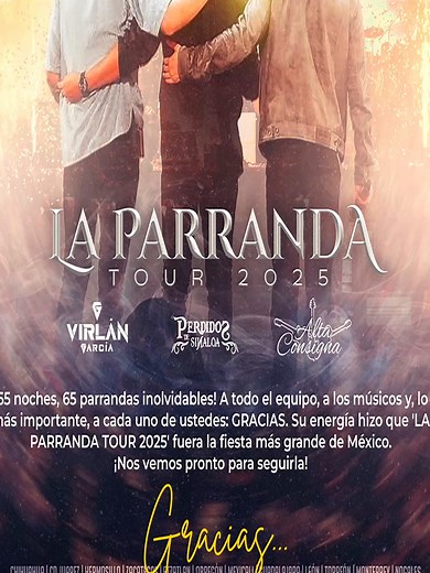 La Parranda Tour 2025: ¡La Fiesta Más Grande de México!