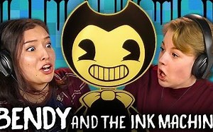 【Teens React】美国青少年玩Bendy and the Ink Machine