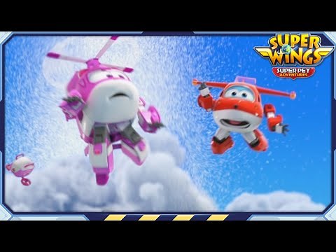 [SUPERWINGS7] Blast From The Past | Superwings Superpet Adventures | Super Wings | S7 EP26