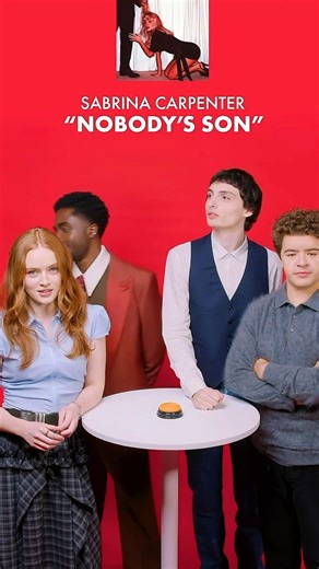 The stranger things cast trying to guess Sabrina Carpenter song!🫢🤣